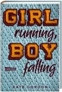 Girl running, Boy falling